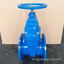 Válvula de compuerta de suministro de agua